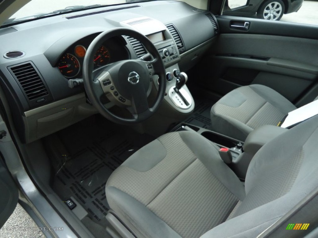 Charcoal/Steel Interior 2008 Nissan Sentra 2.0 S Photo #66218212