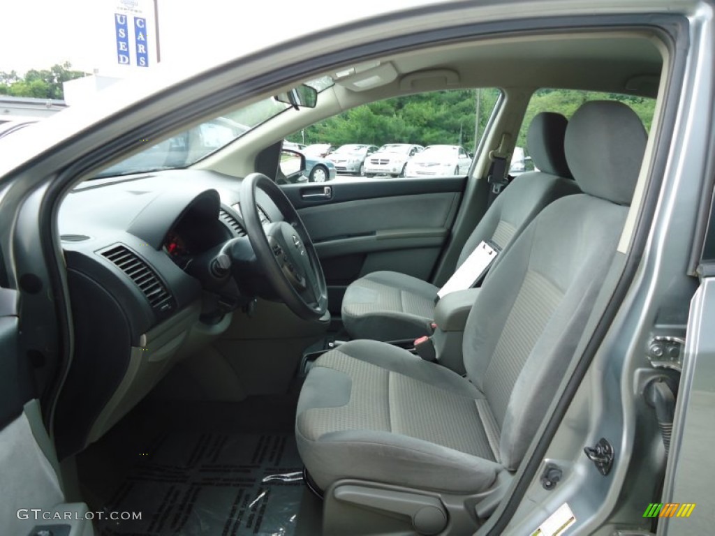 Charcoal/Steel Interior 2008 Nissan Sentra 2.0 S Photo #66218218