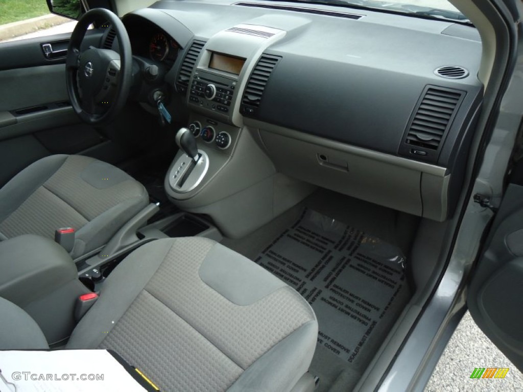 2008 Nissan Sentra 2.0 S Charcoal/Steel Dashboard Photo #66218264