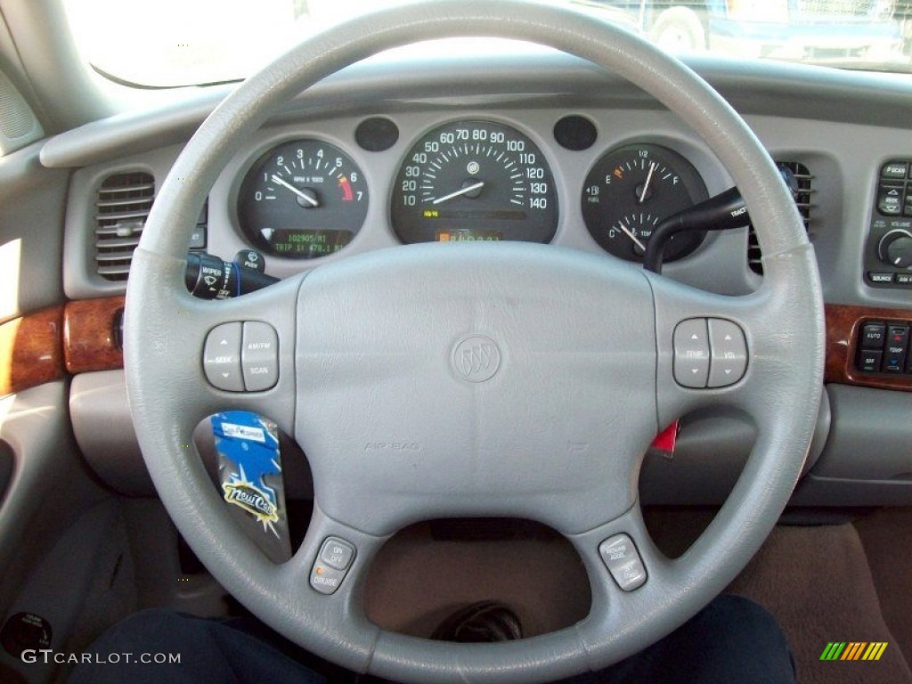 2000 LeSabre Limited - Titanium Blue Metallic / Medium Gray photo #22