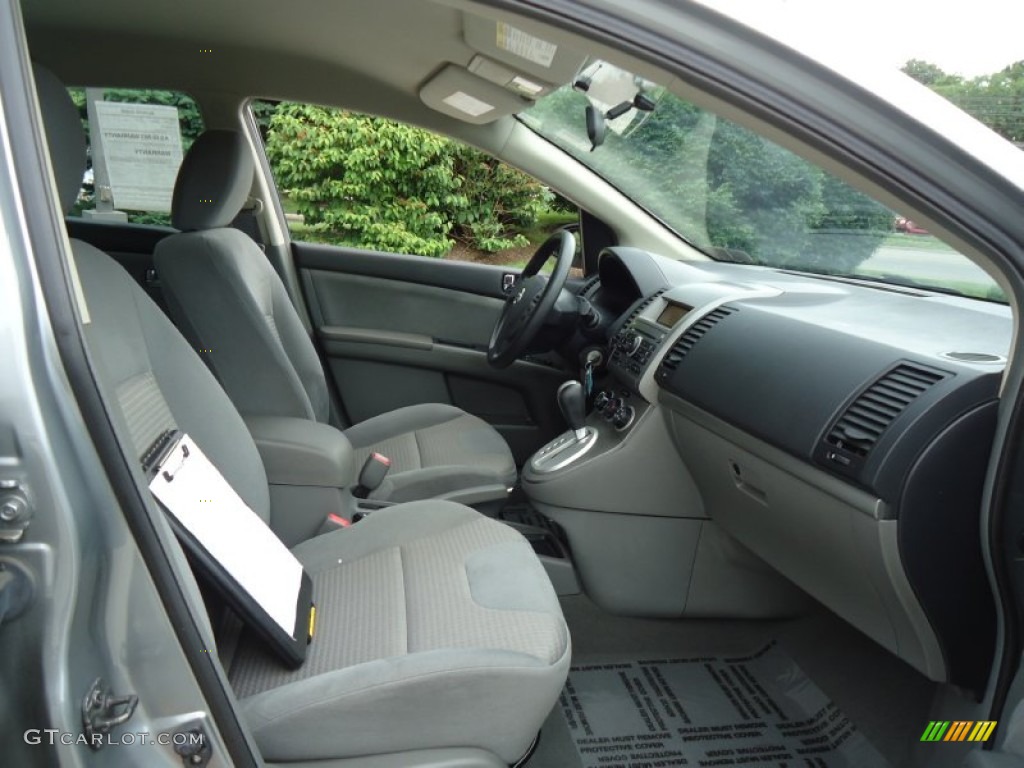 Charcoal/Steel Interior 2008 Nissan Sentra 2.0 S Photo #66218272