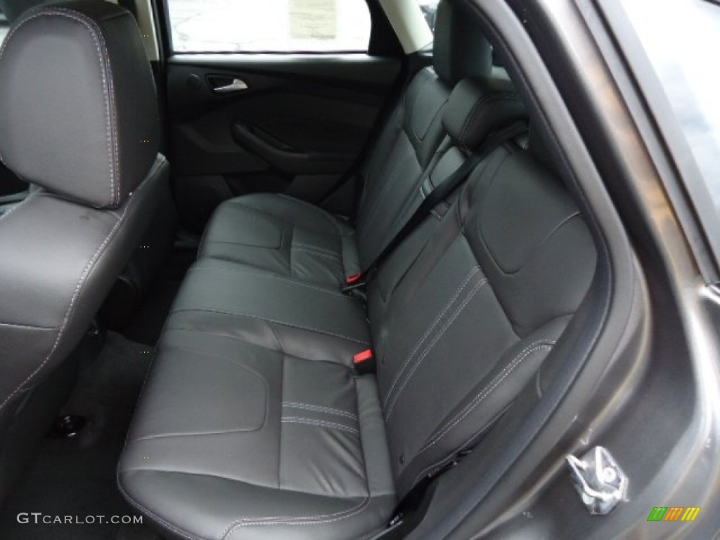 Charcoal Black Interior 2012 Ford Focus Titanium 5-Door Photo #66218278