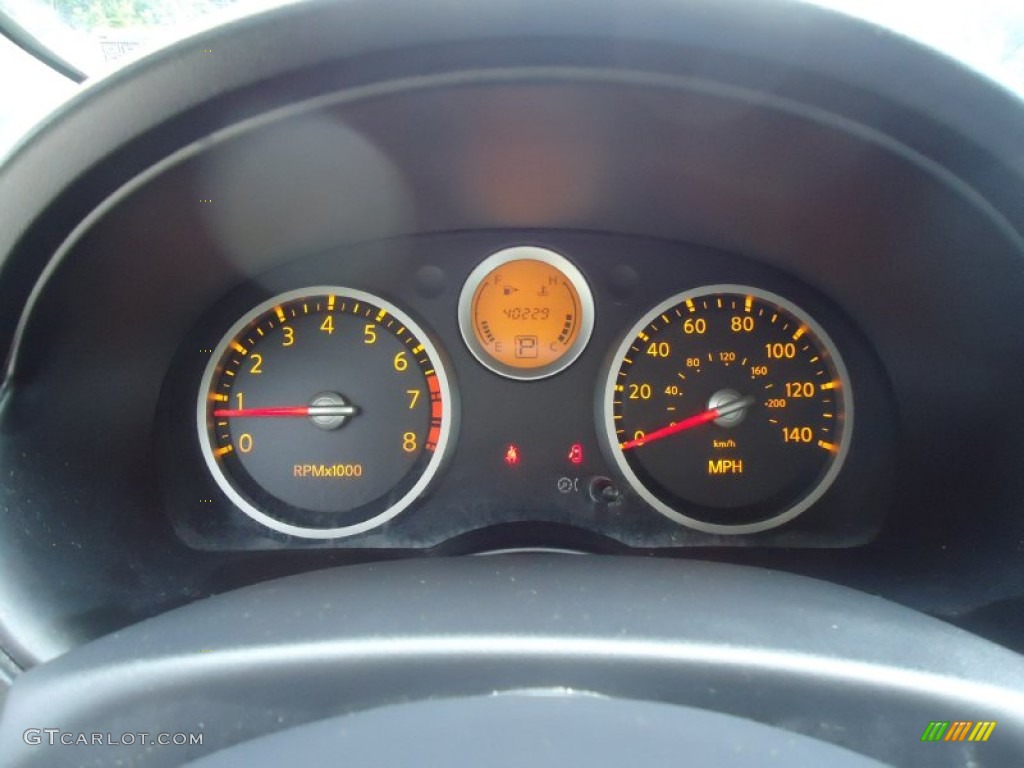2008 Nissan Sentra 2.0 S Gauges Photo #66218400