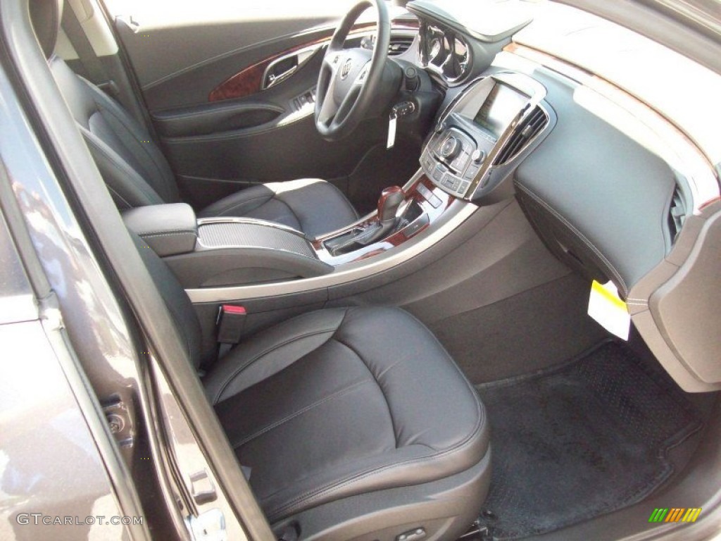 Ebony Interior 2012 Buick LaCrosse FWD Photo #66218617