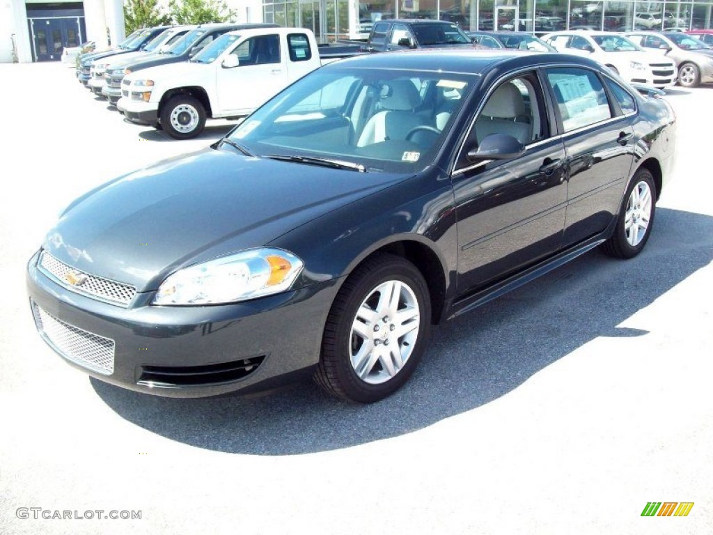 2012 Impala LT - Ashen Gray Metallic / Gray photo #10