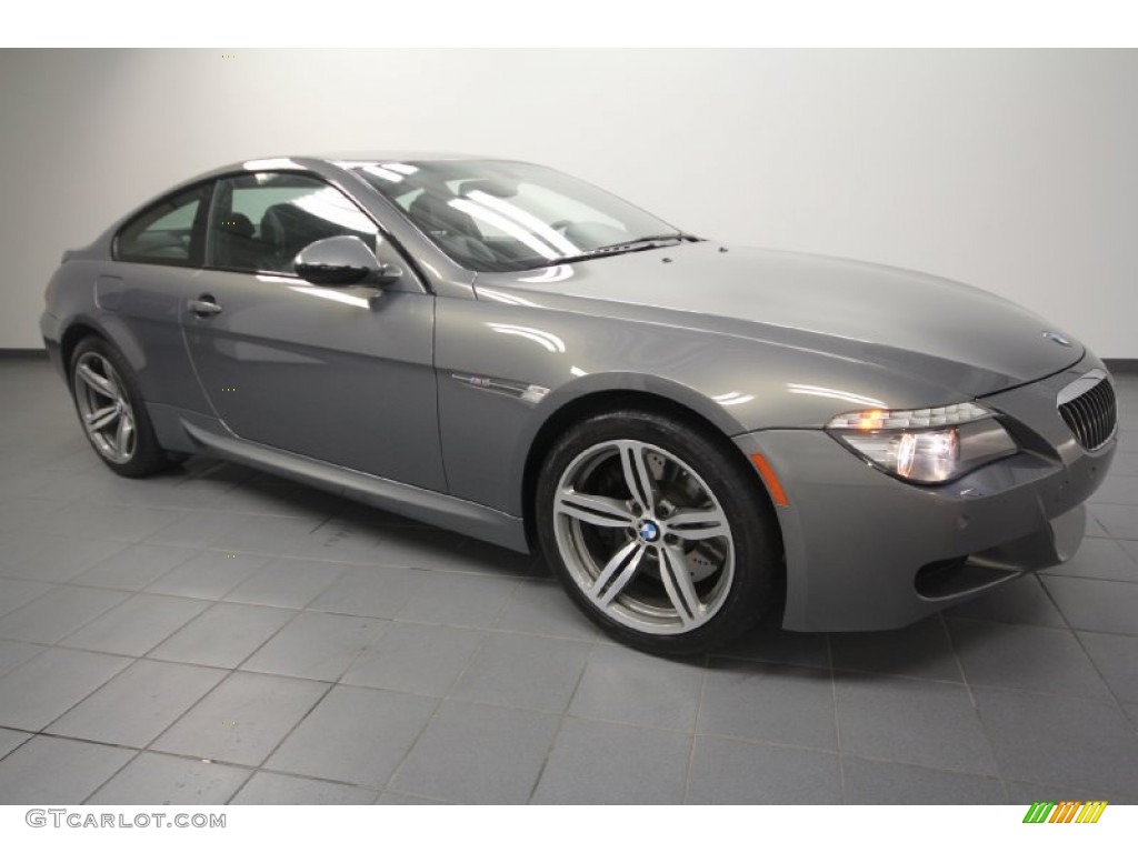 2009 M6 Coupe - Space Grey Metallic / Black Merino Leather photo #1