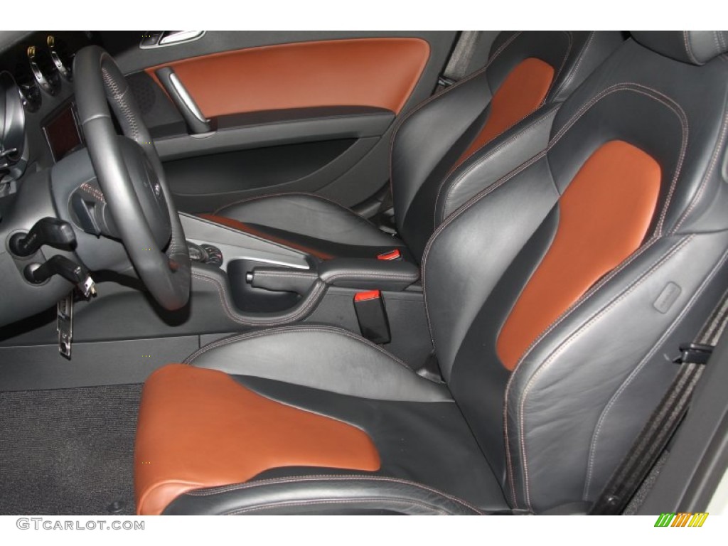 Saddle Brown Interior 2008 Audi TT 3.2 quattro Coupe Photo #66220401