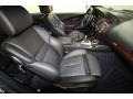 Black Merino Leather 2009 BMW M6 Coupe Interior