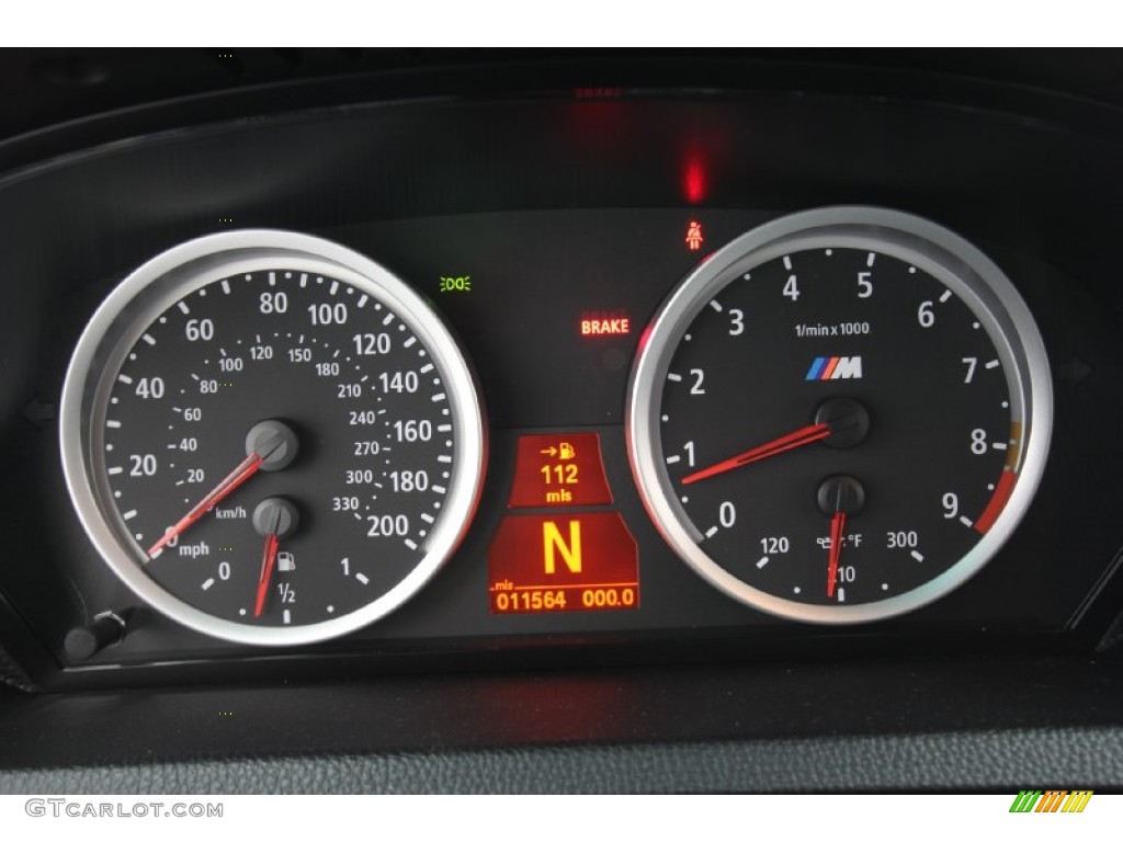 2009 BMW M6 Coupe Gauges Photos