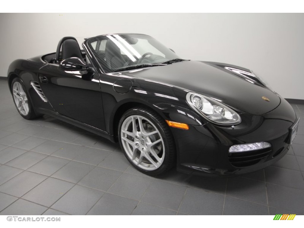Black 2010 Porsche Boxster Standard Boxster Model Exterior Photo #66221832