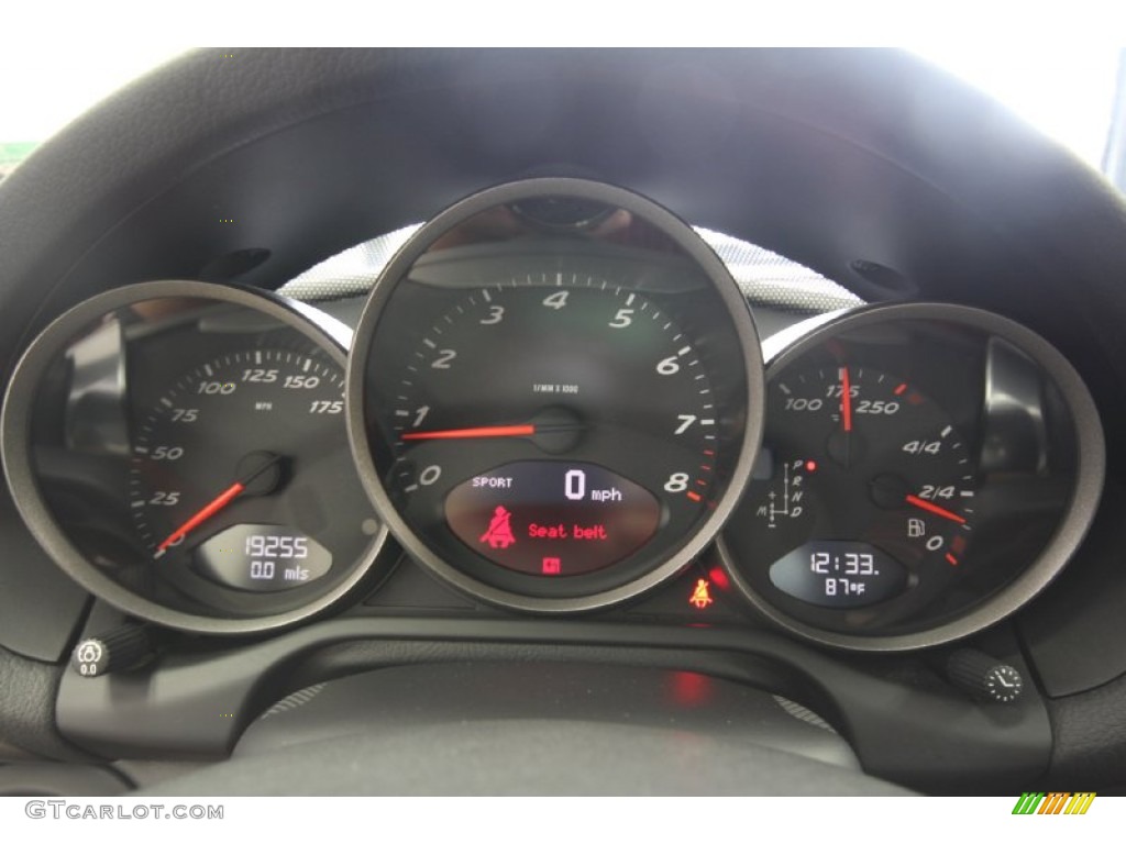 2010 Porsche Boxster Standard Boxster Model Gauges Photo #66222162
