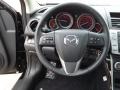 2013 Mazda MAZDA6 Black Interior Steering Wheel Photo