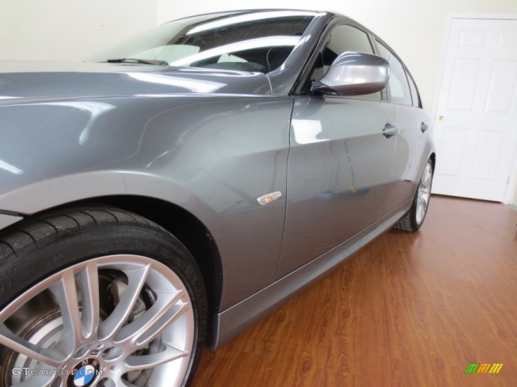 2010 3 Series 335i Sedan - Space Gray Metallic / Black photo #12