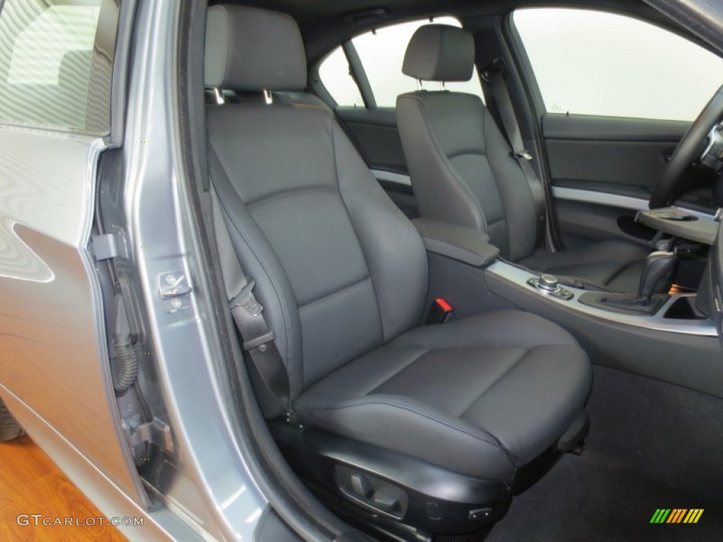 2010 3 Series 335i Sedan - Space Gray Metallic / Black photo #17