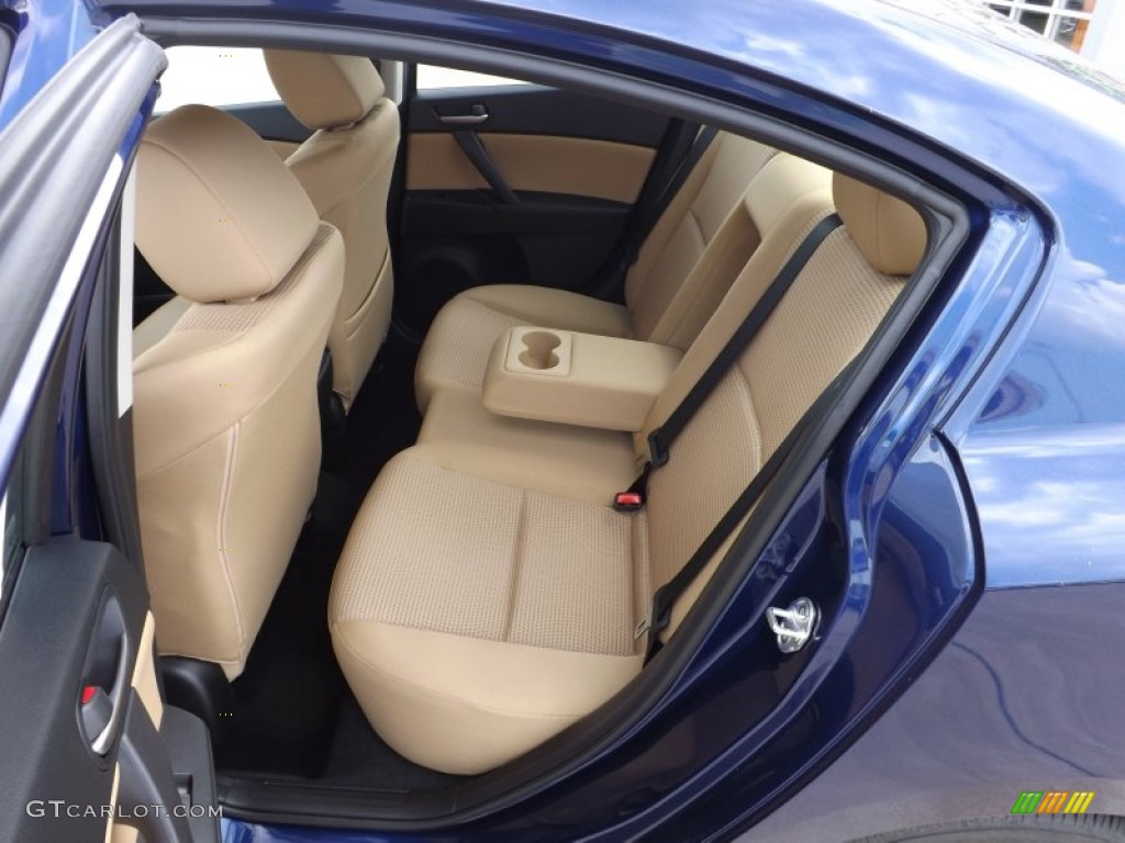 Dune Beige Interior 2012 Mazda MAZDA3 i Touring 4 Door Photo #66223315