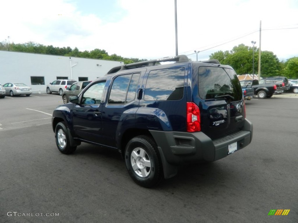 2007 Xterra SE 4x4 - Midnight Blue Metallic / Desert/Graphite photo #3