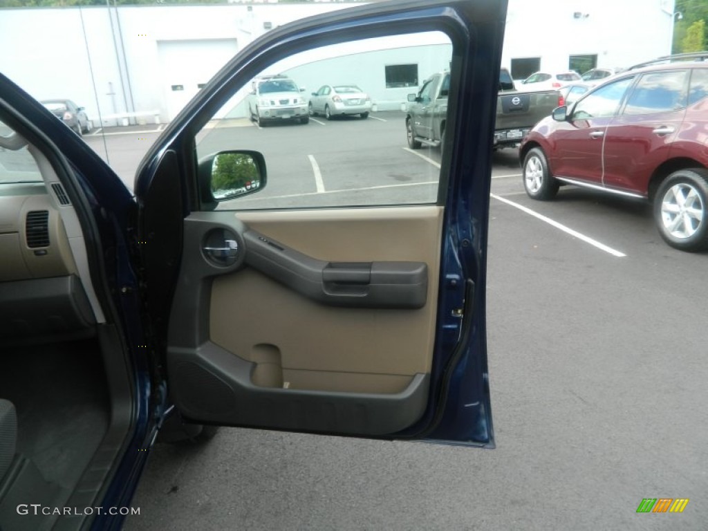 2007 Xterra SE 4x4 - Midnight Blue Metallic / Desert/Graphite photo #22