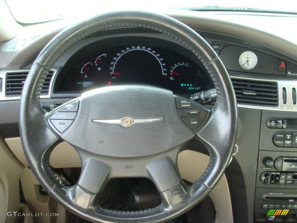 2005 Pacifica Touring AWD - Midnight Blue Pearl / Dark Slate Gray photo #10