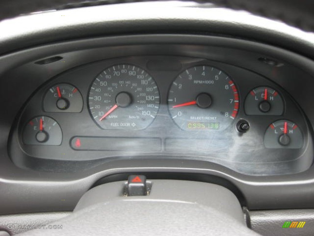 2001 Ford Mustang GT Coupe Gauges Photo #66225711