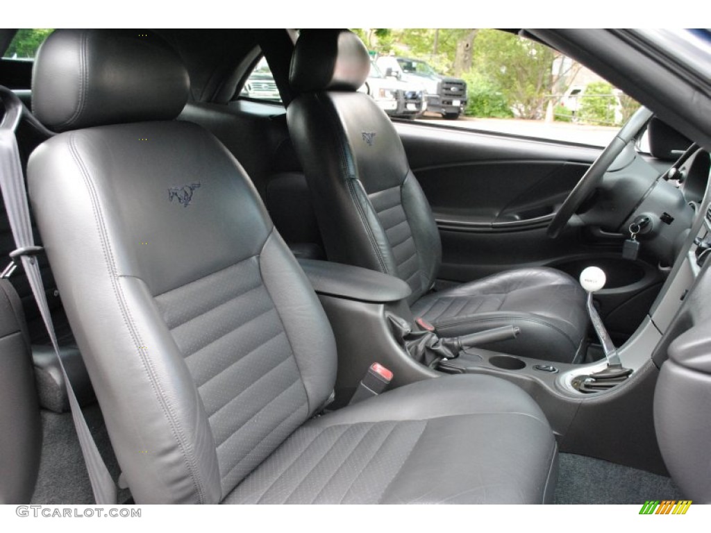 2003 Mustang GT Convertible - Black / Dark Charcoal photo #9