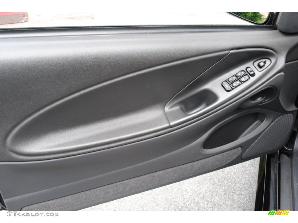 2003 Mustang GT Convertible - Black / Dark Charcoal photo #10