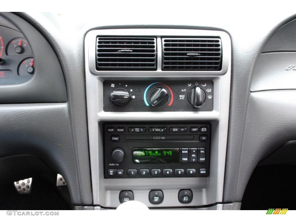 2003 Mustang GT Convertible - Black / Dark Charcoal photo #12