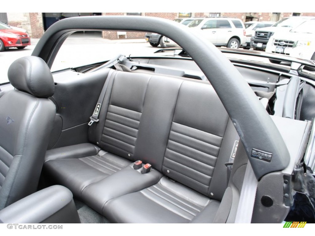 2003 Mustang GT Convertible - Black / Dark Charcoal photo #15