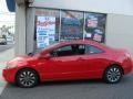 2009 Rallye Red Honda Civic EX Coupe  photo #3