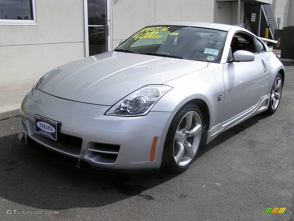 2006 350Z Coupe - Silver Alloy Metallic / Carbon Black photo #1