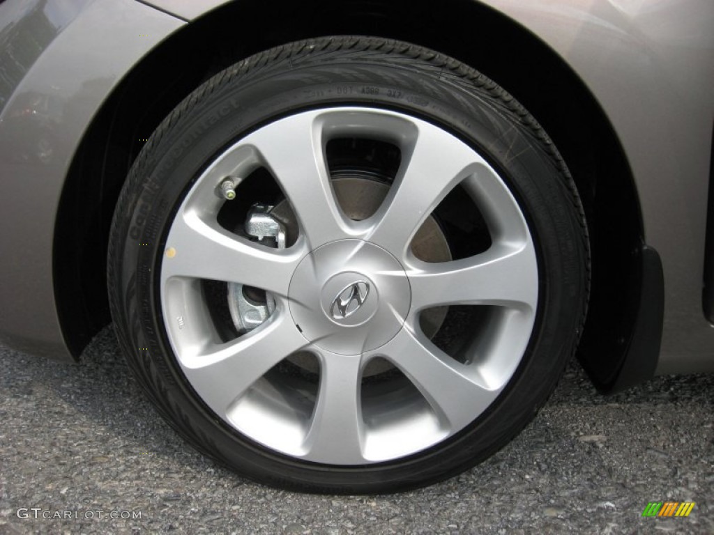 2013 Elantra Limited - Desert Bronze / Beige photo #11