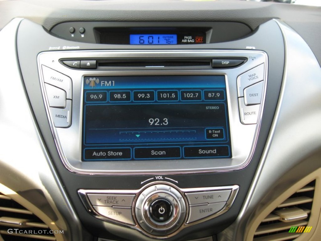 2013 Elantra Limited - Desert Bronze / Beige photo #25