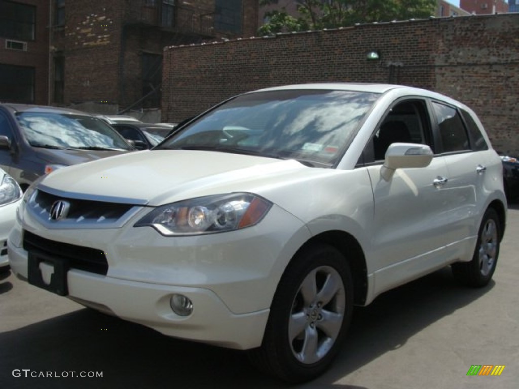 2008 RDX  - White Diamond Pearl / Ebony photo #1