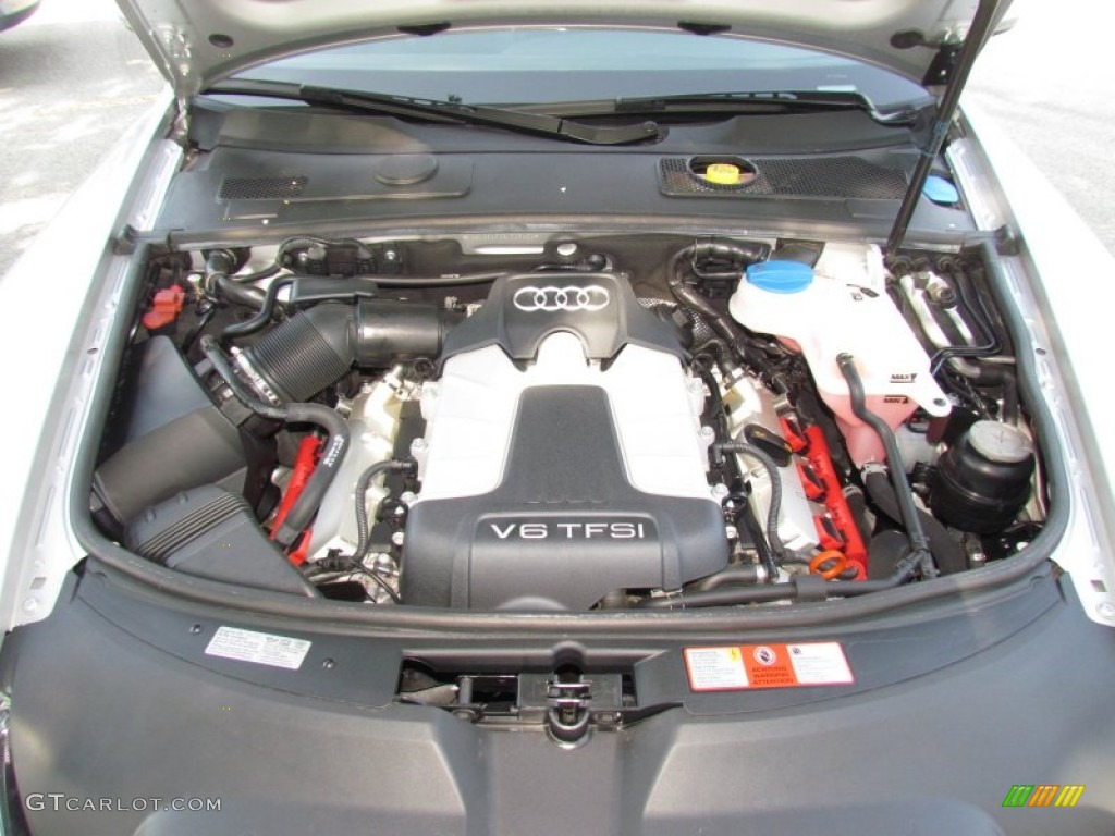 2009 Audi A6 3.0T quattro Sedan 3.0 Liter TFSI Supercharged DOHC 24-Valve VVT V6 Engine Photo #66226898