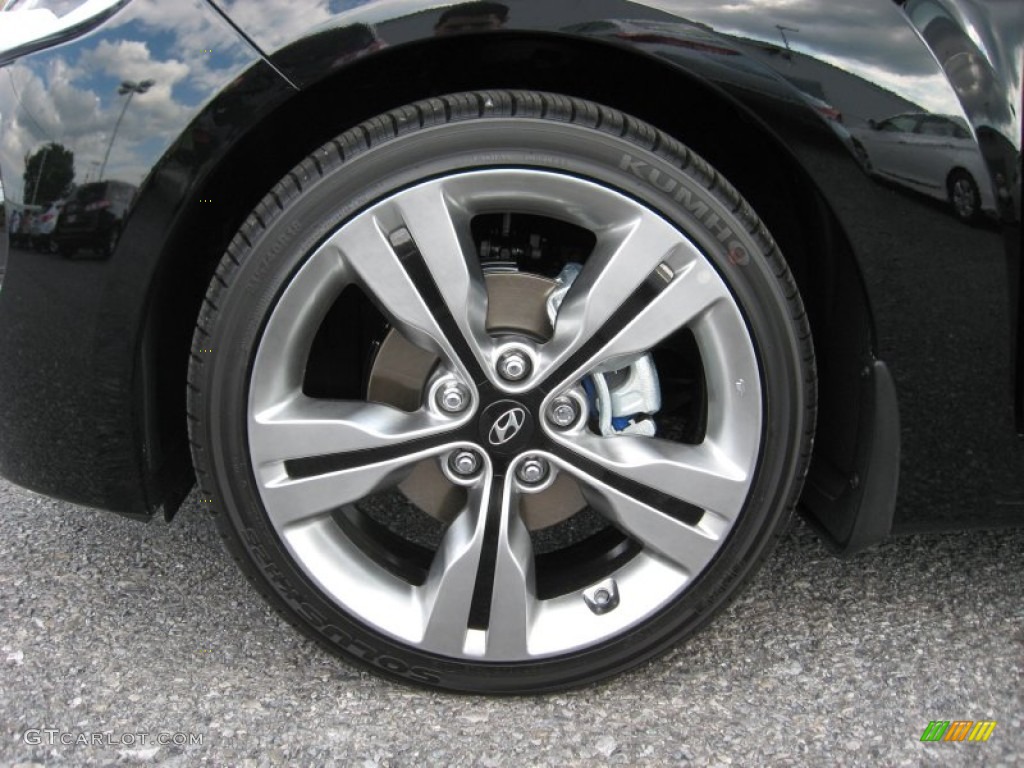 2012 Hyundai Veloster Standard Veloster Model Wheel Photo #66226958