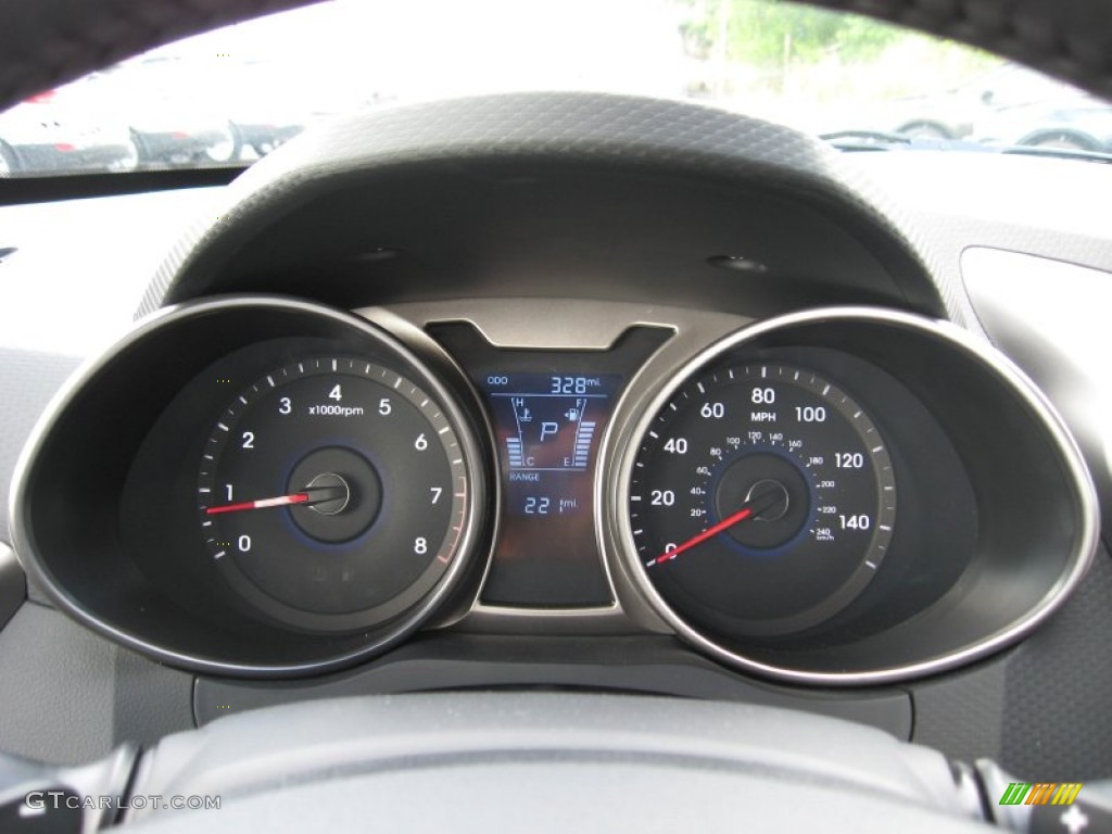 2012 Hyundai Veloster Standard Veloster Model Gauges Photo #66227120
