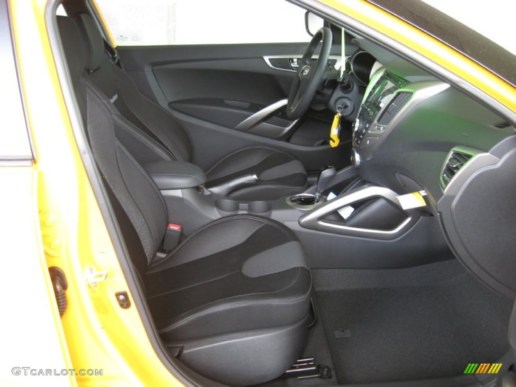 2012 Veloster  - 26.2 Yellow / Black photo #20