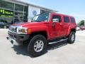 2009 Victory Red Hummer H3   photo #1