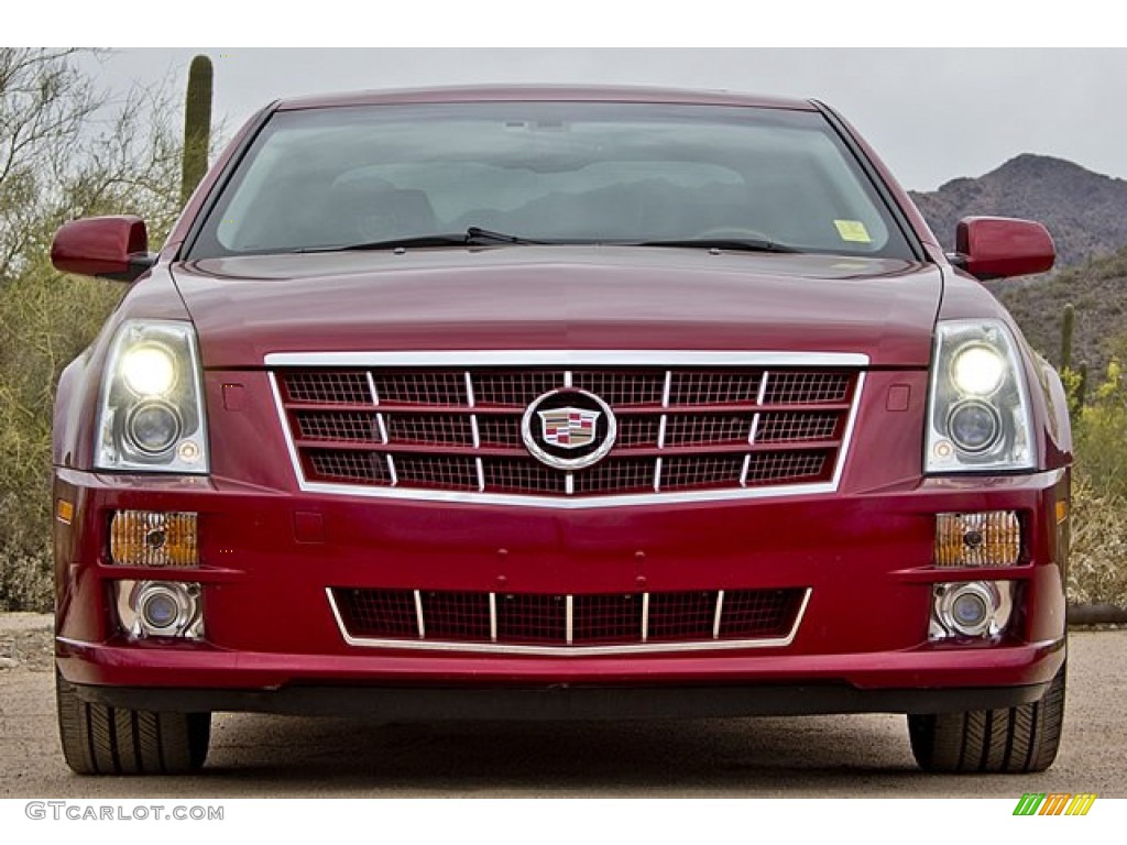 Crystal Red 2009 Cadillac STS V8 Exterior Photo #66228125