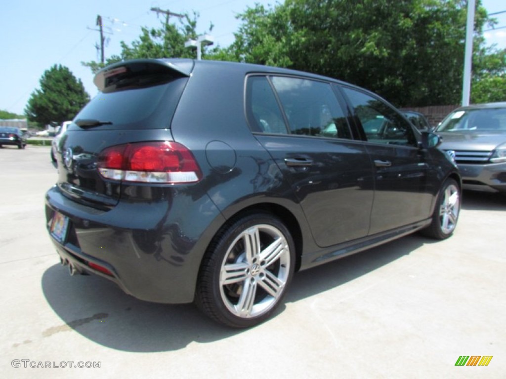 2012 Golf R 4 Door 4Motion - Carbon Steel Grey Metallic / R Titan Black Leather photo #2