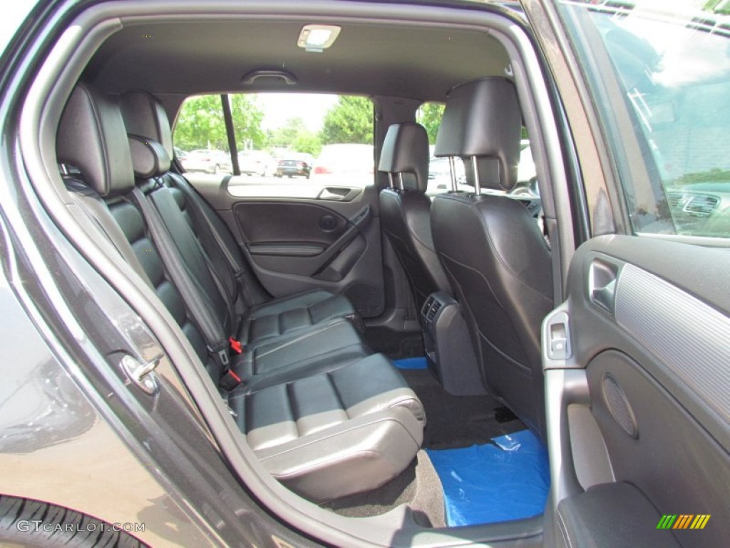 2012 Golf R 4 Door 4Motion - Carbon Steel Grey Metallic / R Titan Black Leather photo #4