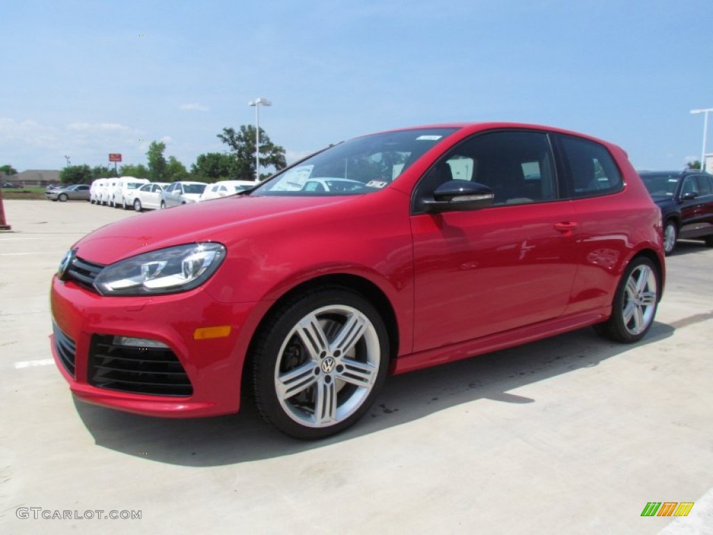 Tornado Red 2012 Volkswagen Golf R 2 Door 4Motion Exterior Photo #66228434
