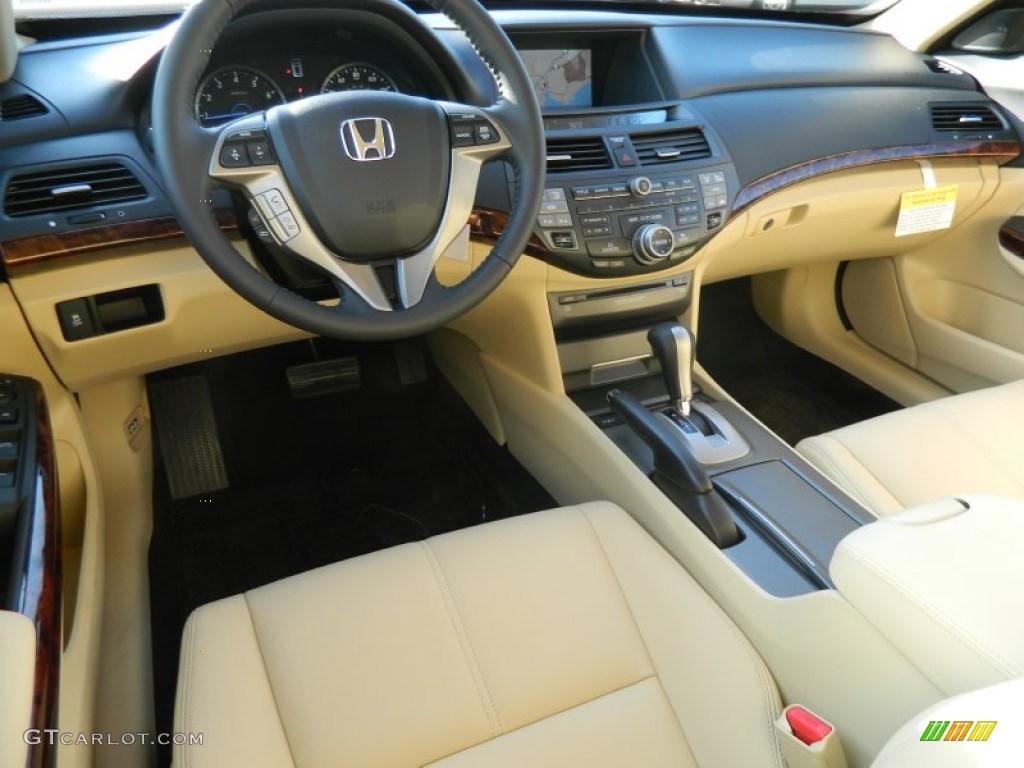 2012 Accord Crosstour EX-L - Basque Red Pearl II / Ivory photo #14