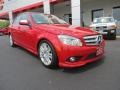 Mars Red 2009 Mercedes-Benz C 300 Sport Exterior