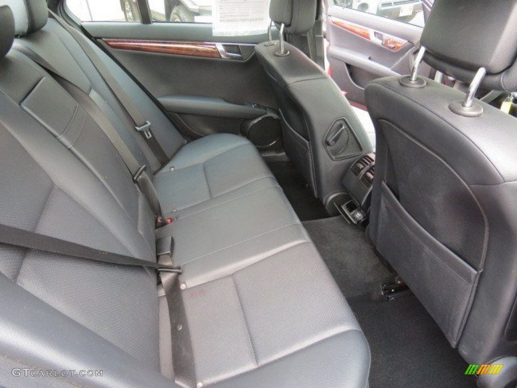 Black Interior 2009 Mercedes-Benz C 300 Sport Photo #66229523