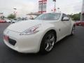 2010 Pearl White Nissan 370Z Sport Touring Coupe  photo #3