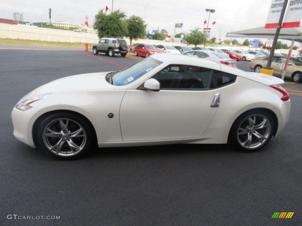 2010 370Z Sport Touring Coupe - Pearl White / Black Leather photo #4