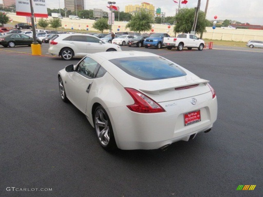 2010 370Z Sport Touring Coupe - Pearl White / Black Leather photo #5