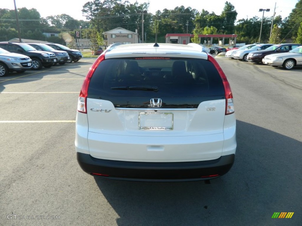 2012 CR-V EX-L - White Diamond Pearl / Beige photo #4