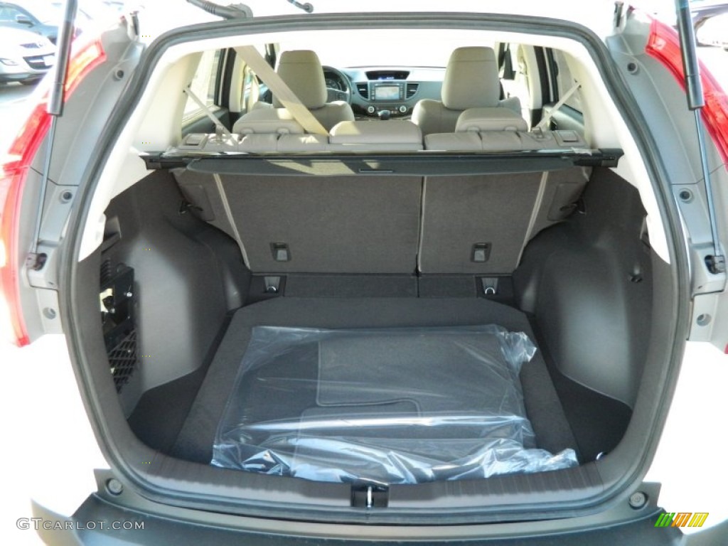 2012 CR-V EX-L - White Diamond Pearl / Beige photo #15