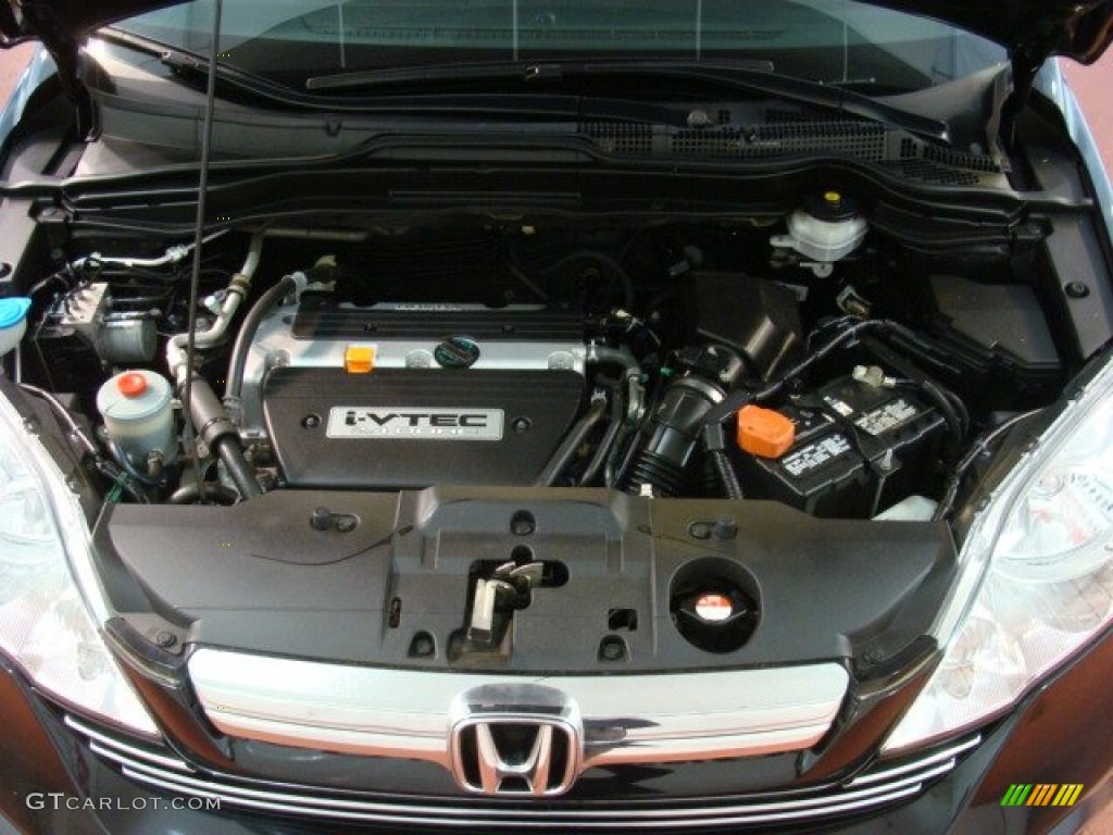 2009 CR-V EX 4WD - Crystal Black Pearl / Ivory photo #21